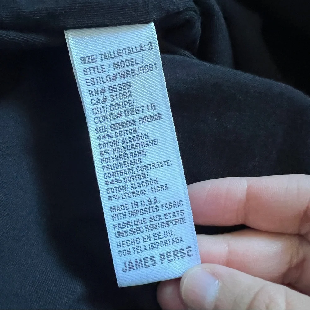 NWT‎ James Perse Ruched Jersey Skirt Women's Size 3 (US Large equivalent) - Picture 5 of 5